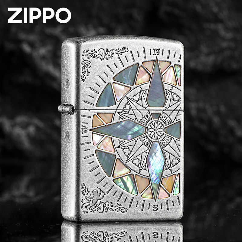 正品zippo煤油打火机古银彩贝幸运罗盘贝壳指南针zp送男朋友礼物,ZIPPO/瑞士军刀/眼镜,ZIPPO/芝宝,淘宝优惠券,粉丝福利购,淘宝优惠卷