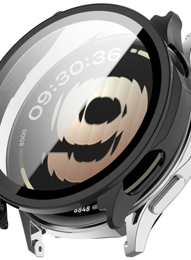 适用OPPO Watch S保护壳OPPOWatchS钢化壳膜一体手表全包免贴膜硬