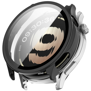 适用OPPO Watch S保护壳OPPOWatchS钢化壳膜一体手表全包免贴膜硬