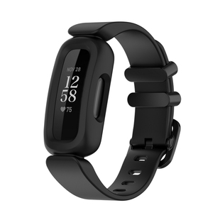 适用Fitbit ace3智能手环表硅胶替换腕带inspire2一体保护壳表带