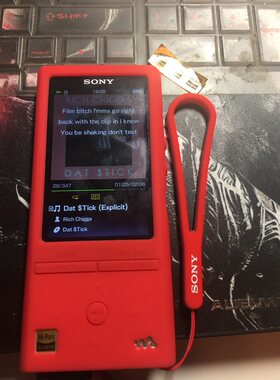 适用sony索尼nw-zx100送膜硅胶套