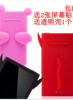 适用天使恶魔苹果ipod nano7保护套 nano 8 硅胶防摔套挂绳送膜壳