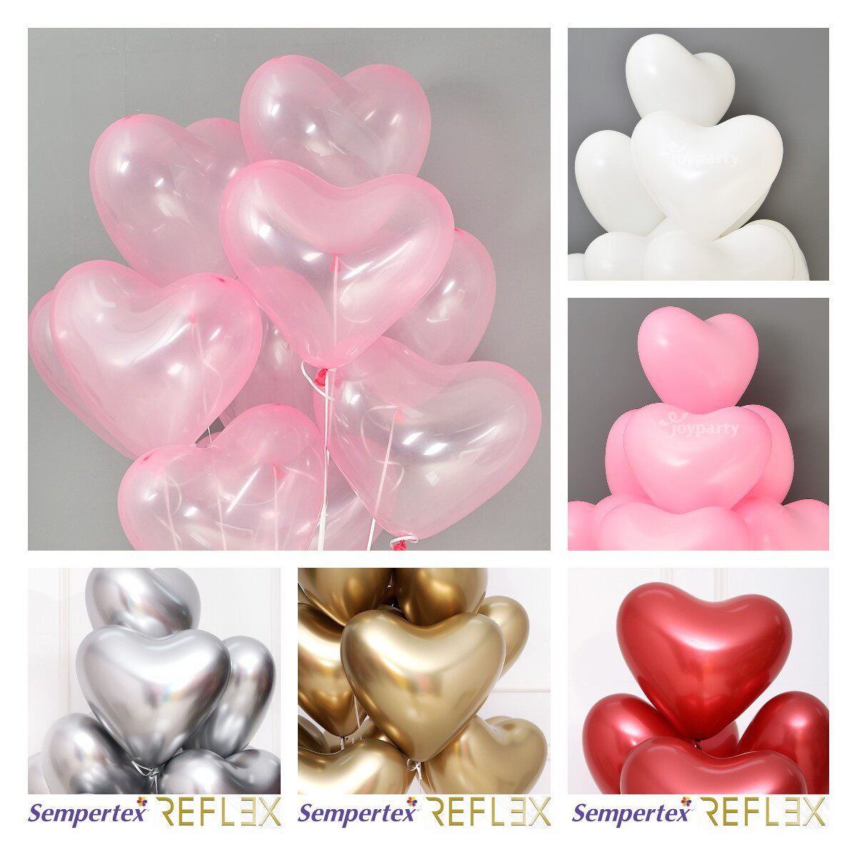 爱心心形桃心乳胶气球哥球进口正品加厚浪漫婚礼婚房求婚公主生日