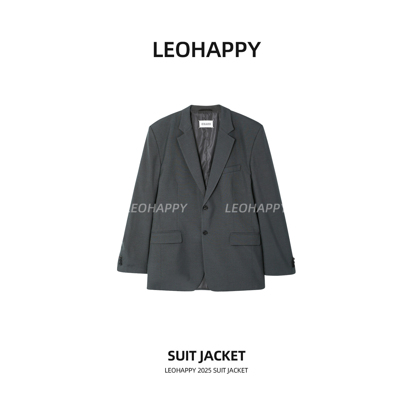 【兜姐私服 大女主】210克聚酯粘胶羊毛混纺西装外套