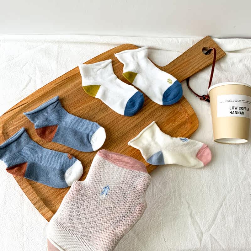 leobaby 春夏薄款儿童短袜百搭女童短袜撞色网眼儿童袜子|msdalam kategori Kanak-kanak/Bayi/Keluarga dipasang, sarung kaki kanak-kanak (0-16 tahun) - dari Buy2taobao.com untuk memberikan perkhidmatan ejen Taobao profesional membeli