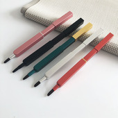 唇刷可伸缩化妆刷口红刷便携式 小号带盖女唇膏笔刷迷你化妆师专用