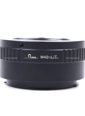 Pixco百摄宝M42-LT转接环适用于M42螺口镜转徕卡LeicaT/松下S1/L