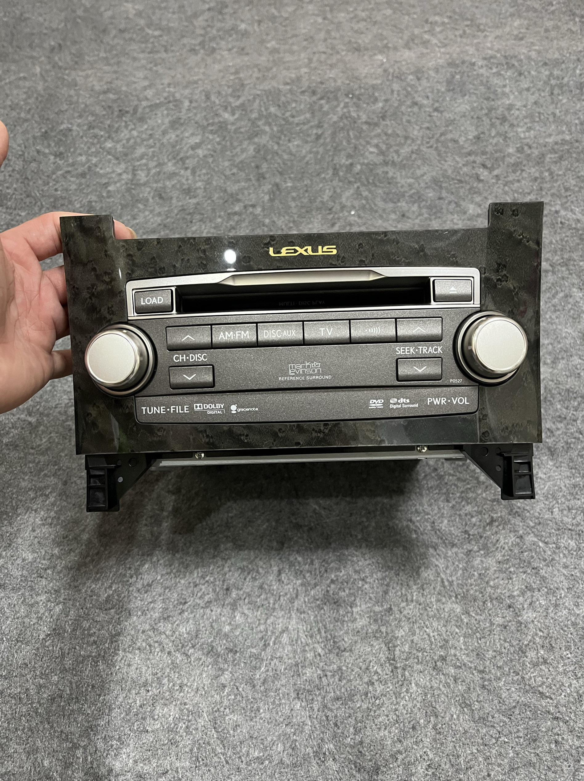 雷克萨斯LS马克莱文森音响设备播放器 先锋DVD 功能正常 9.5成新