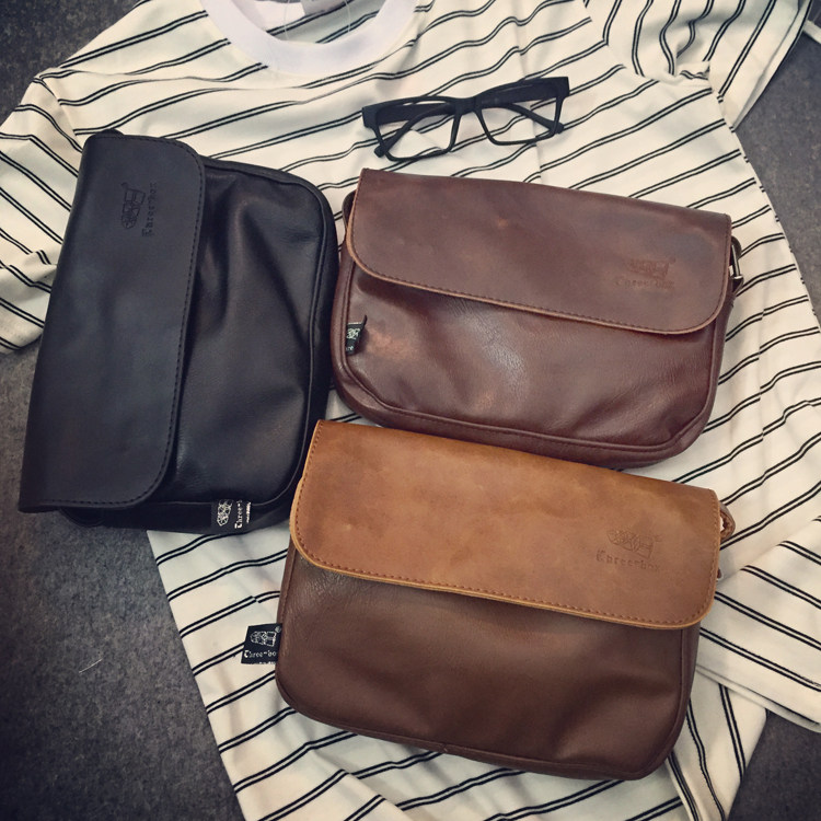 2019 new pattern Pure color soft pu Versatile Bag Small chest men and women neutral Inclined shoulder bagin the Leather/Lady bags/Men's bag, Ms. bags  category - from Buy2taobao.com to provide professional Taobao agent buy service
