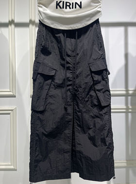 ME FOREVER/真我永恒2024夏抽绳工装半裙2422C33117吊799