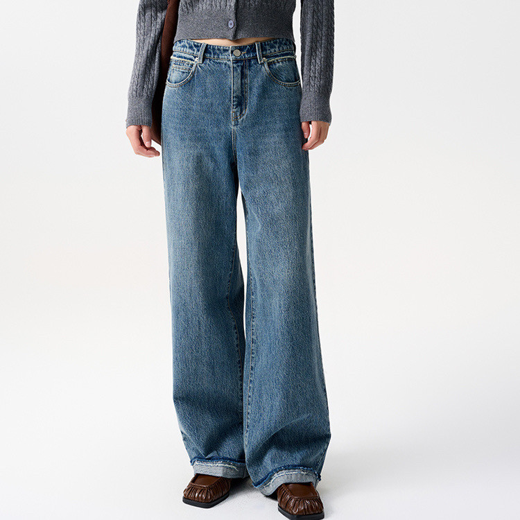 ME FOREVER真我永恒2024秋装牛仔裤长款牛仔裤-2434C25183吊899