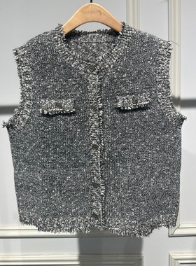 ME FOREVER真我永恒2025春款毛马甲2512B64031吊799