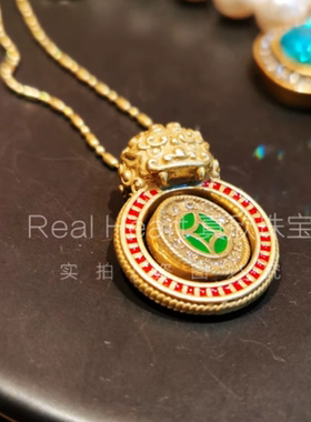 Real heart饰品经典项链 女小众设计高级感手工精致独特气质