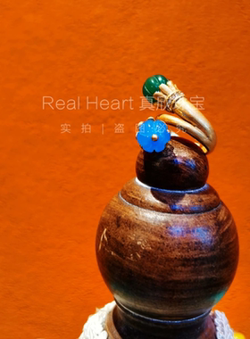 Real heart意大利风格925中古饰品经典戒指女小众设计