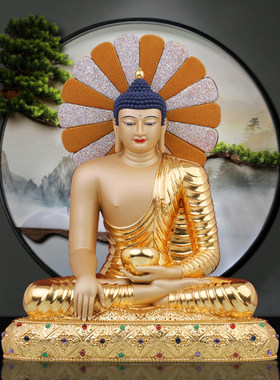 摆件25岁等身佛陀铜像