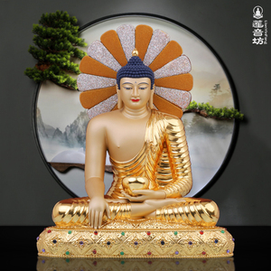 摆件25岁等身佛陀铜像