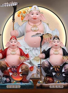 汉白玉猪八戒天蓬元帅将军