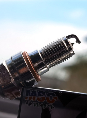 MSC半丝粗双铱金火花塞 适用CR8EHI银翼CBR黄蜂佳御甲鱼马格纳DIO