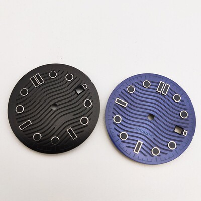 自动机械表面 31mm 改装表盘 手表配件 适配ETA2836/8215机芯字面