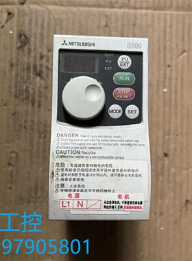 三菱变频器 S500 075KW 220V FR-S520SE-075K-CH 质量保证
