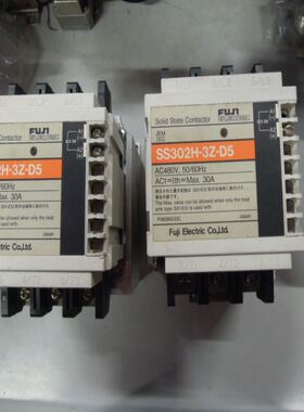 FUJI固态继电器SS302H-3Z-D530A带散热器SX1-E12