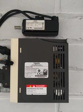 二手100瓦伺服驱动电机套装LXM23AU01M3XBCH0401032A1C