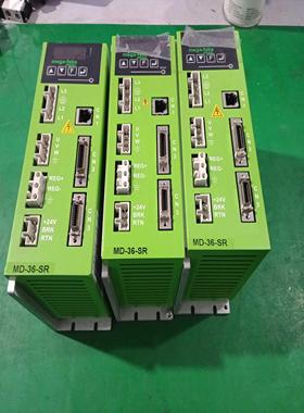 拆机mega-fabs伺服驱动器MD-36-S2含LCDMD-36-SR18-DD-36-T