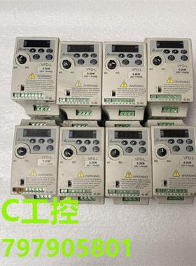 二手拆机台达VFD-L系列 VFD002L21A变频器02KW 220V现货测试