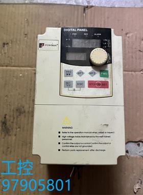 拆机普传POWTRAN变频器PI8100A1 R75G3 075KW 380V 现货质量