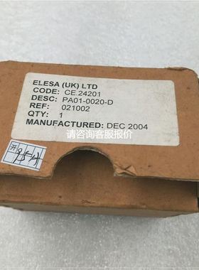 ELESA压力表 EPA B216 CE.24201 PA01-0020-D DEC20