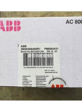 ABB DCS AC800M模块,PM856AK01-eA,