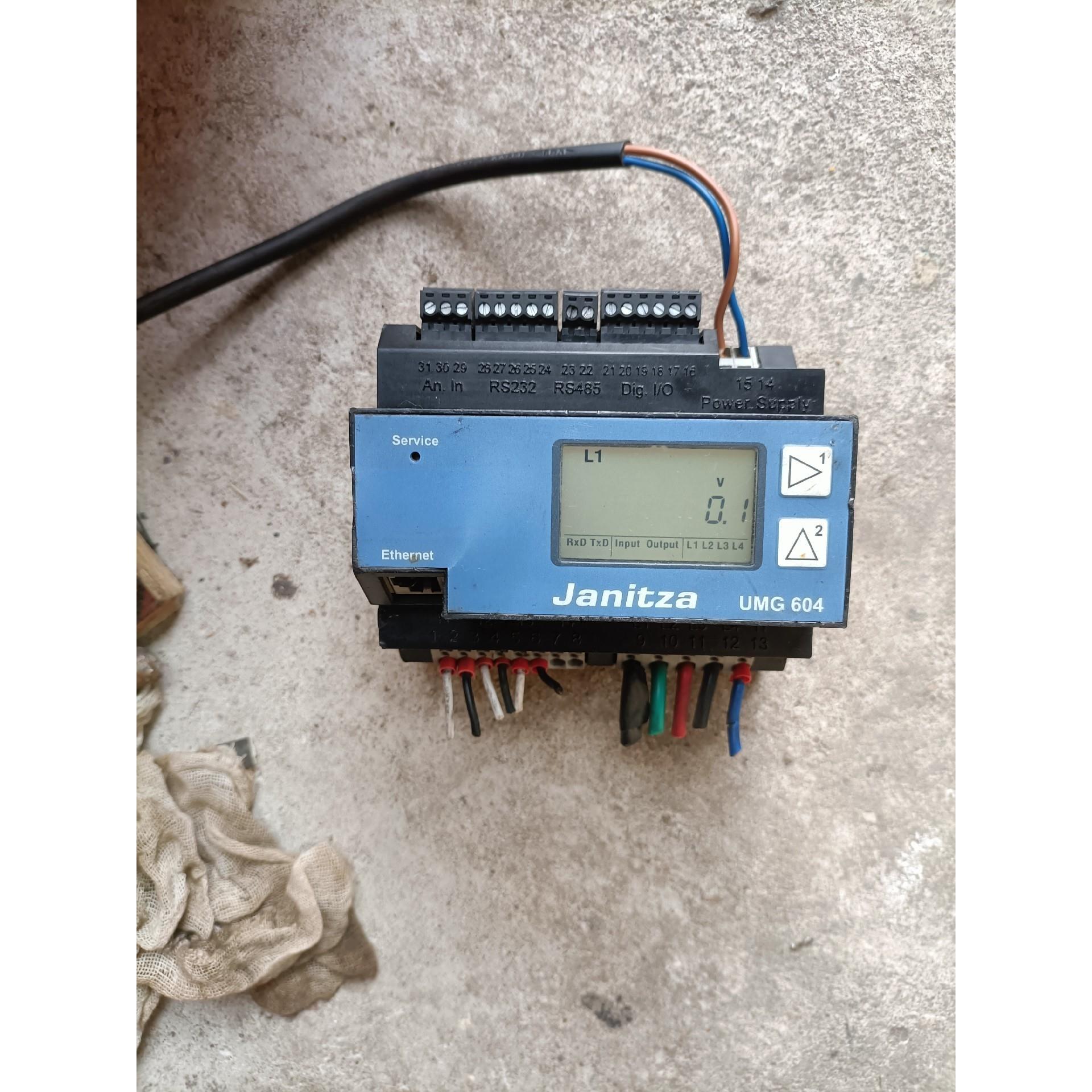 UMG604-E 德国原装进口JANITZA 捷尼查电能质量