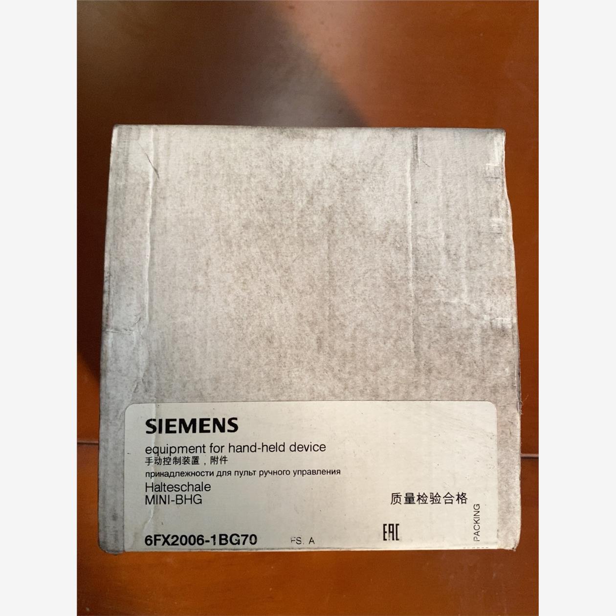 议价商品 西门子 手动控制装置6FX2006-1BG70
