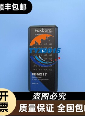 RH914TR福克斯波罗DCS卡件FBM217套装FOXBO