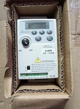 全新台达VFD-L 02KW变频器 VFD002L21A