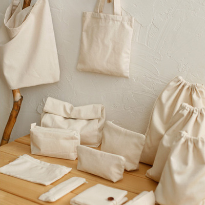 diy抱枕素色布料面料8安加密帆布