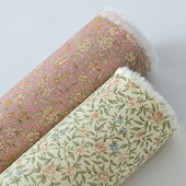 60支田园小清新手工diy服装 儿童棉布碎花连衣裙纯棉布料秋山叠色