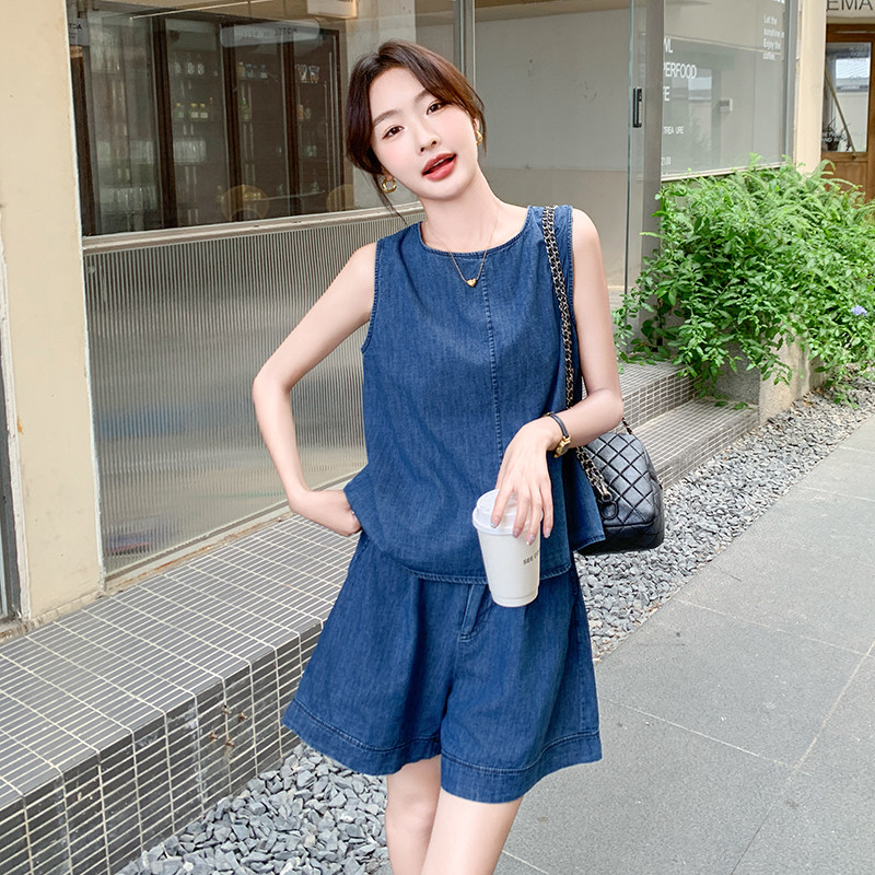 现货夏季薄款牛仔套装133-5233P125控178,女装套装/套裙,浙宝133