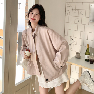 通勤短外套133 首发 粉色韩版 新款 8033P155控218 春季