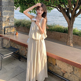 现货夏季新款垂感度假两件套装133-5205套装P135k198，女装套装/套裙，浙宝133