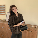 大货已出 春季新款蛋白皮皮衣外套7262-P155控248,女装皮衣,浙宝133,浙宝-网红风 大货已出 春季新款蛋白皮皮衣外套7262-P155控248,女装皮衣,浙宝133,浙宝-网红风