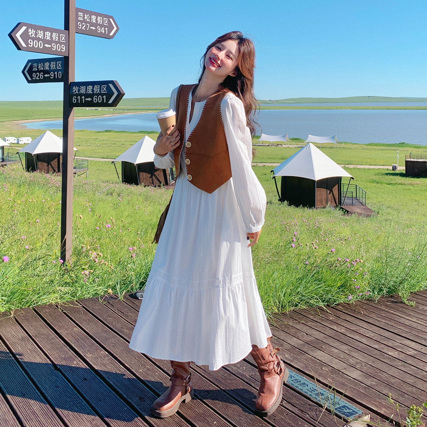 现货春秋新款连体裙两件套装7015套装P185K268，女装套装/套裙，浙宝133