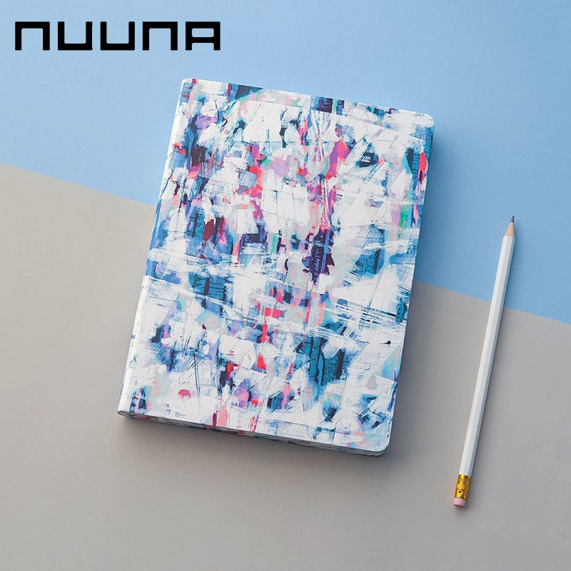 德国NUUNA艺术构造系列创意潮流时尚笔记本软封面学生手账日记本