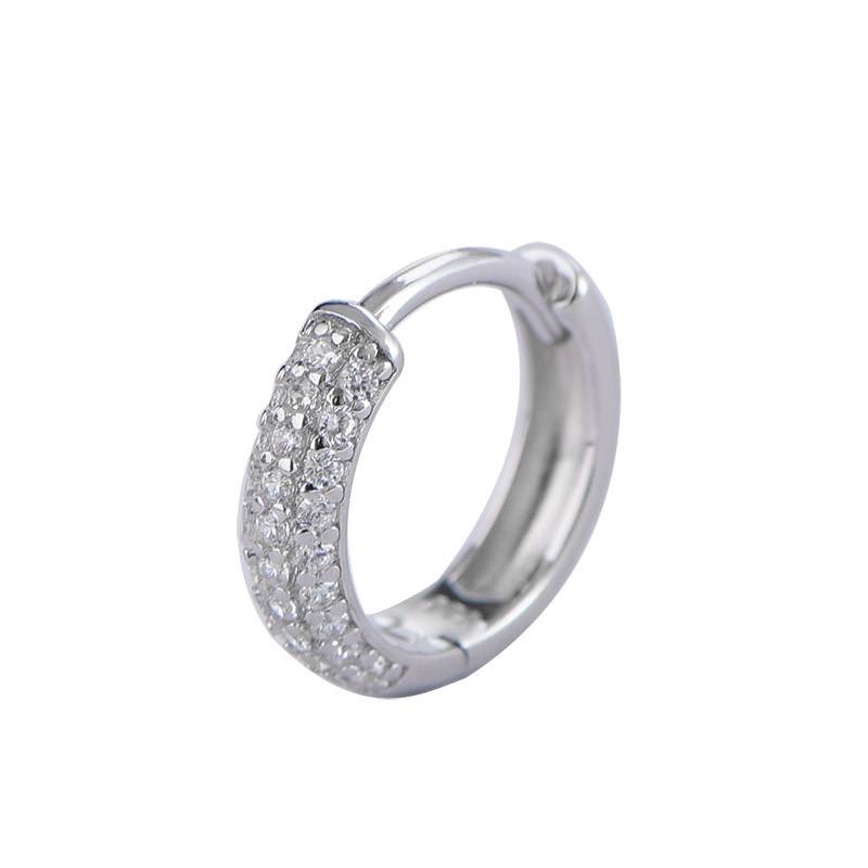 925纯银高颜值新款潮男耳钉