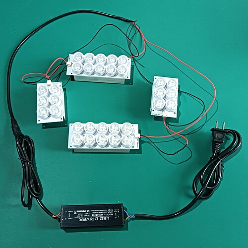 LED光源模组可定制自组装匀光
