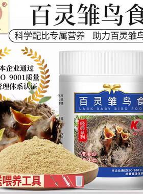 开元百灵雏鸟食云雀麻雀喜鹊幼鸟