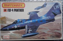 现货 Matchbox 1/72 环球 火柴盒 PK 124  F9F 豹 战斗机