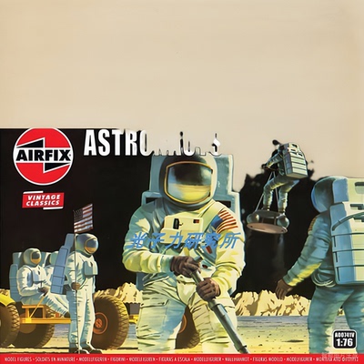 空修 AIRFIX 1/72 ASTRONAUTS 美国宇航员 塑料兵人