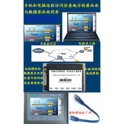 西门子手机APP远程客户端触摸屏