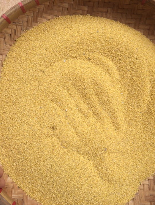 5kg小谷子去壳无壳小米黄小米鹦鹉鸟食鸟饲料粟米粮